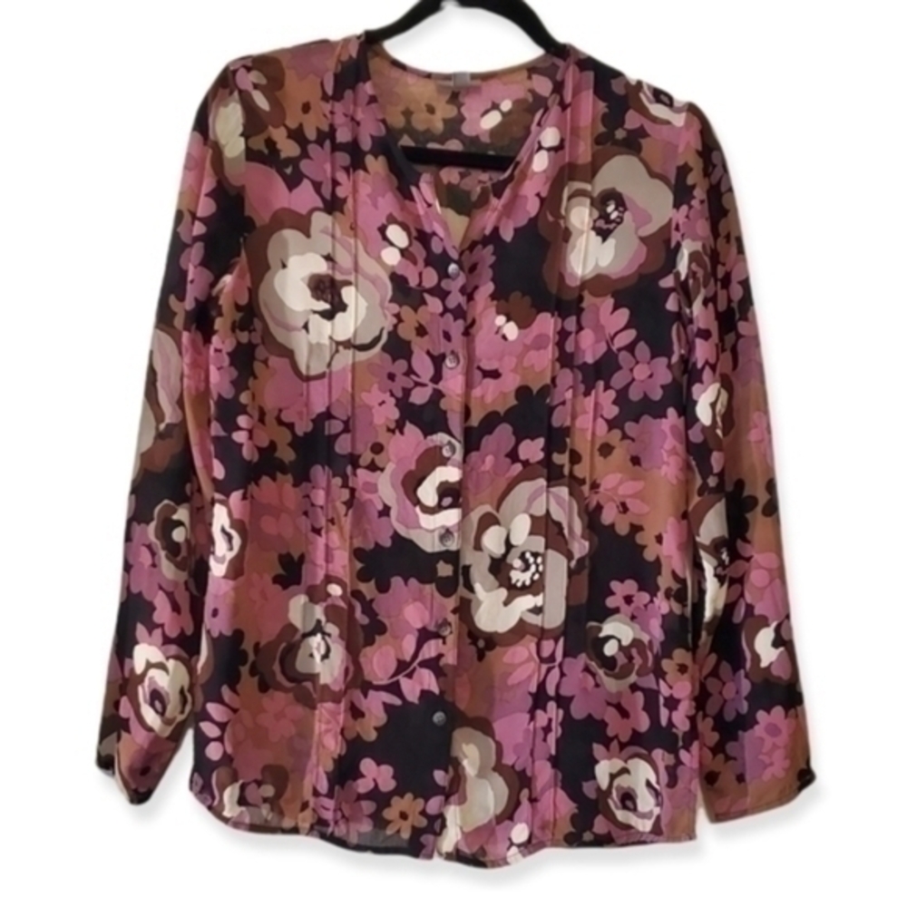 J. Jill floral blouse